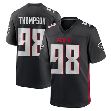 Anterio Thompson Youth Game Black Atlanta Falcons Alternate Jersey