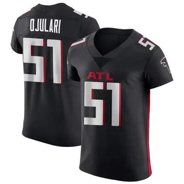 Azeez Ojulari Men's Elite Black Atlanta Falcons Alternate Jersey
