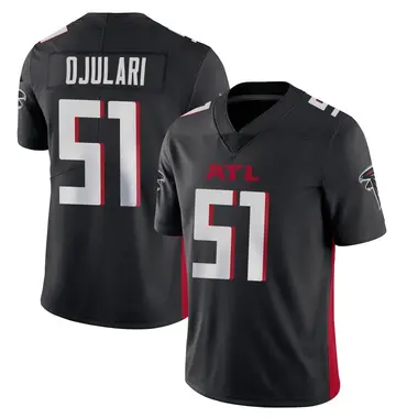 Azeez Ojulari Men's Limited Black Atlanta Falcons Vapor Untouchable Jersey