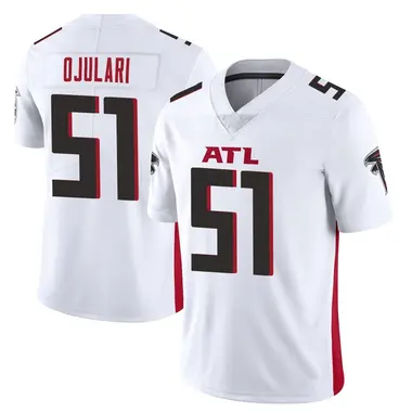Azeez Ojulari Men's Limited White Atlanta Falcons Vapor Untouchable Jersey