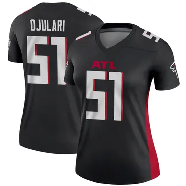 Azeez Ojulari Women's Legend Black Atlanta Falcons Jersey