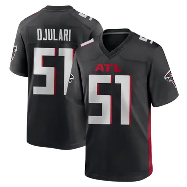 Azeez Ojulari Youth Game Black Atlanta Falcons Alternate Jersey