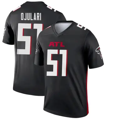Azeez Ojulari Youth Legend Black Atlanta Falcons Jersey