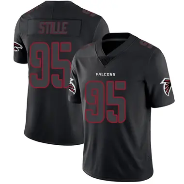 Ben Stille Men's Limited Black Impact Atlanta Falcons Jersey