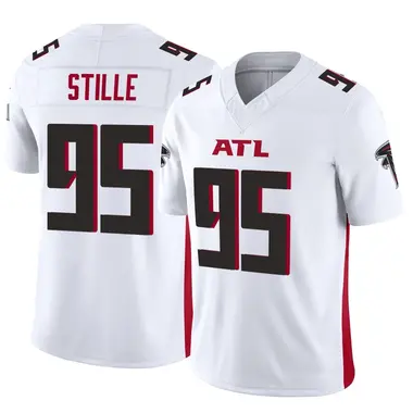 Ben Stille Men's Limited White Atlanta Falcons Vapor F.U.S.E. Jersey