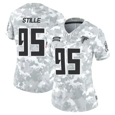 Ben Stille Women's Limited Arctic Camo Atlanta Falcons 2024 Salute to Service Jersey