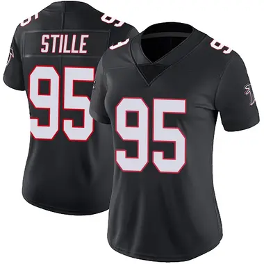 Ben Stille Women's Limited Black Atlanta Falcons Vapor Untouchable Jersey