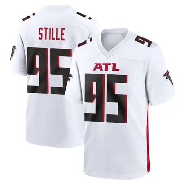 Ben Stille Youth Game White Atlanta Falcons Jersey