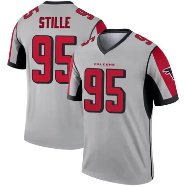 Ben Stille Youth Legend Atlanta Falcons Inverted Silver Jersey