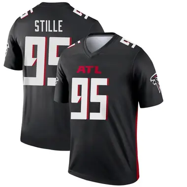 Ben Stille Youth Legend Black Atlanta Falcons Jersey