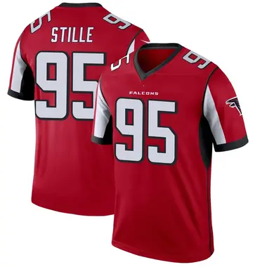 Ben Stille Youth Legend Red Atlanta Falcons Jersey