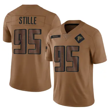 Ben Stille Youth Limited Brown Atlanta Falcons 2023 Salute To Service Jersey