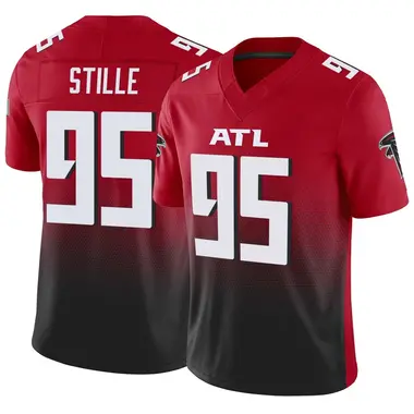 Ben Stille Youth Limited Red Atlanta Falcons Vapor F.U.S.E. Jersey