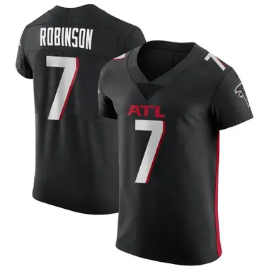 Bijan Robinson Men's Elite Black Atlanta Falcons Alternate Jersey