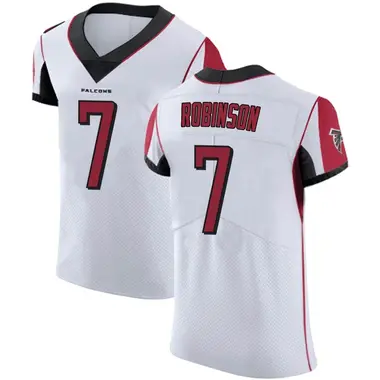 Bijan Robinson Men's Elite White Atlanta Falcons Jersey