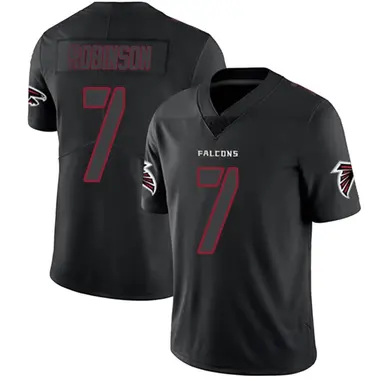 Bijan Robinson Men's Limited Black Impact Atlanta Falcons Jersey