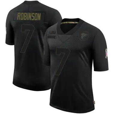 Bijan Robinson Youth Limited Black Atlanta Falcons 2020 Salute To Service Jersey