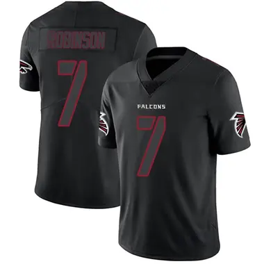 Bijan Robinson Youth Limited Black Impact Atlanta Falcons Jersey