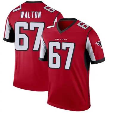 Brandon Walton Men's Legend Red Atlanta Falcons Jersey