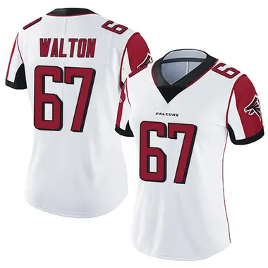 Brandon Walton Women's Limited White Atlanta Falcons Vapor Untouchable Jersey