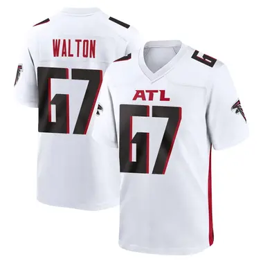 Brandon Walton Youth Game White Atlanta Falcons Jersey