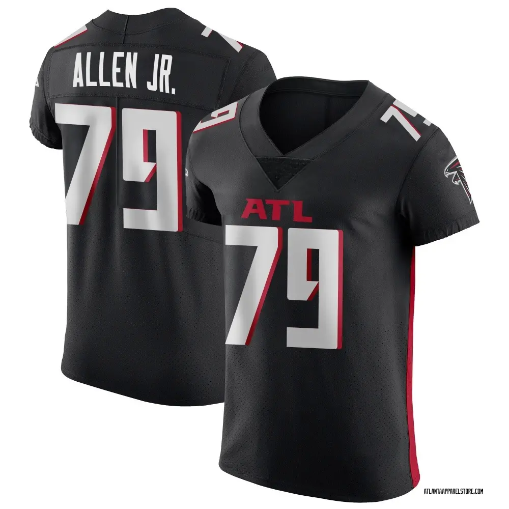 Carlos Allen Jr. Men's Elite Black Atlanta Falcons Alternate Jersey