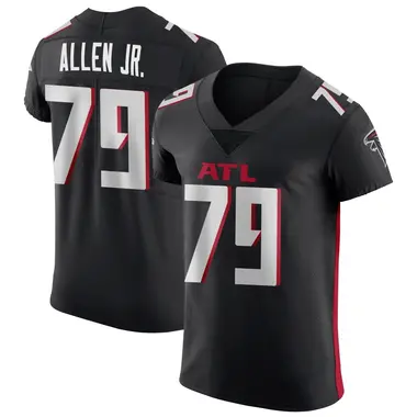 Carlos Allen Jr. Men's Elite Black Atlanta Falcons Alternate Jersey