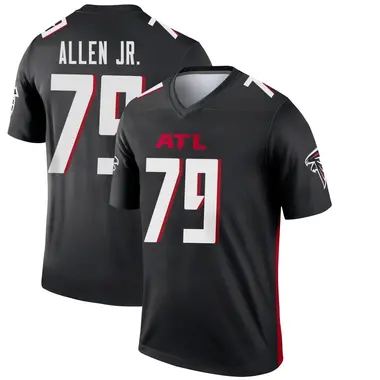 Carlos Allen Jr. Men's Legend Black Atlanta Falcons Jersey