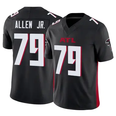 Carlos Allen Jr. Men's Limited Black Atlanta Falcons Vapor F.U.S.E. Jersey