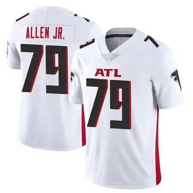Carlos Allen Jr. Men's Limited White Atlanta Falcons Vapor Untouchable Jersey