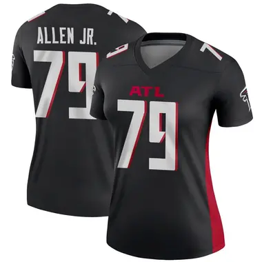 Carlos Allen Jr. Women's Legend Black Atlanta Falcons Jersey
