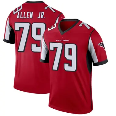 Carlos Allen Jr. Youth Legend Red Atlanta Falcons Jersey