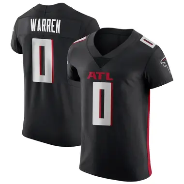 Carter Warren Men's Elite Black Atlanta Falcons Alternate Jersey