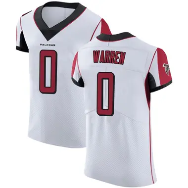 Carter Warren Men's Elite White Atlanta Falcons Jersey