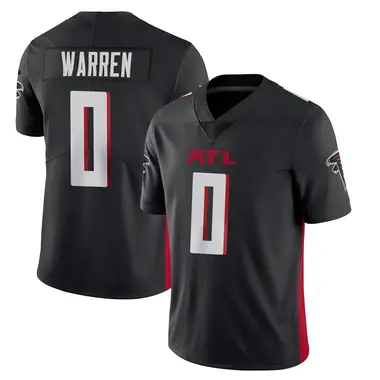 Carter Warren Men's Limited Black Atlanta Falcons Vapor Untouchable Jersey