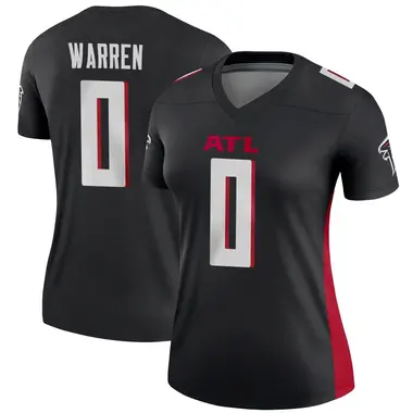 Carter Warren Women's Legend Black Atlanta Falcons Jersey
