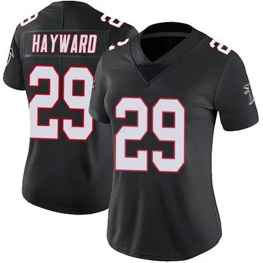 Casey Hayward Women's Limited Black Atlanta Falcons Vapor Untouchable Jersey