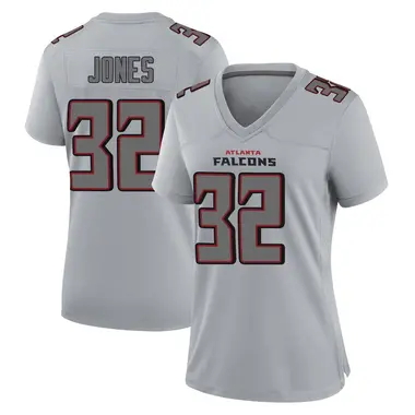 Cash Jones Women's Game Gray Atlanta Falcons Atmosphere Fashion Jersey