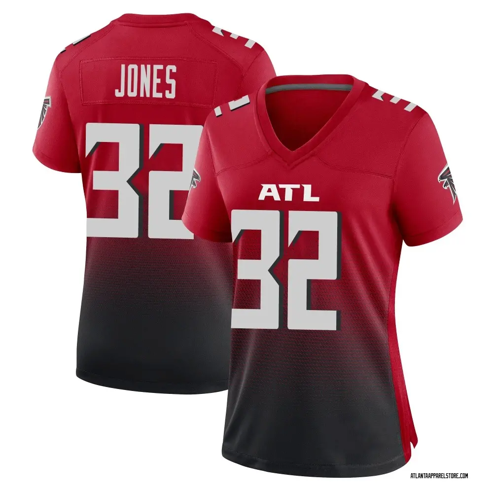 Cash Jones Women's Game Red Atlanta Falcons 2nd Alternate Jersey