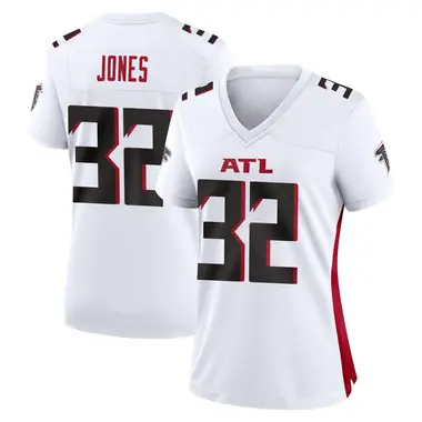 Cash Jones Women's Game White Atlanta Falcons Jersey