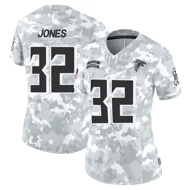 Cash Jones Women's Limited Arctic Camo Atlanta Falcons 2024 Salute to Service Jersey
