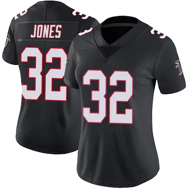 Cash Jones Women's Limited Black Atlanta Falcons Vapor Untouchable Jersey