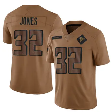 Cash Jones Youth Limited Brown Atlanta Falcons 2023 Salute To Service Jersey