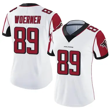 Charlie Woerner Women's Limited White Atlanta Falcons Vapor Untouchable Jersey