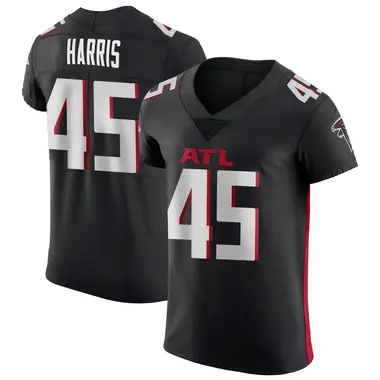 Christian Harris Men's Elite Black Atlanta Falcons Alternate Jersey