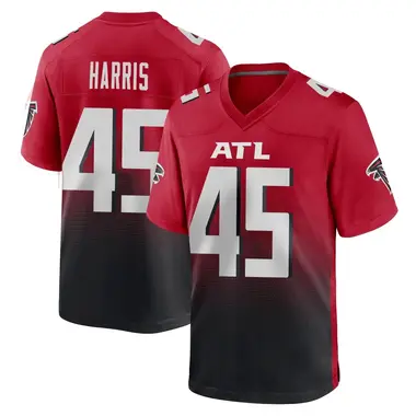 Christian Harris Men's Game Red Atlanta Falcons 2nd Alternate Jersey