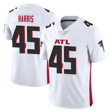 Christian Harris Men's Limited White Atlanta Falcons Vapor Untouchable Jersey