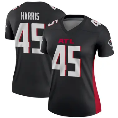 Christian Harris Women's Legend Black Atlanta Falcons Jersey