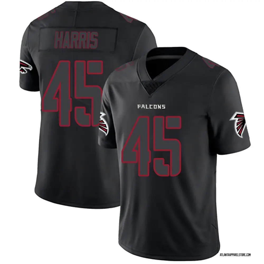 Christian Harris Youth Limited Black Impact Atlanta Falcons Jersey