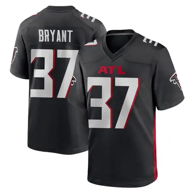 Cobee Bryant Men's Game Black Atlanta Falcons Alternate Jersey